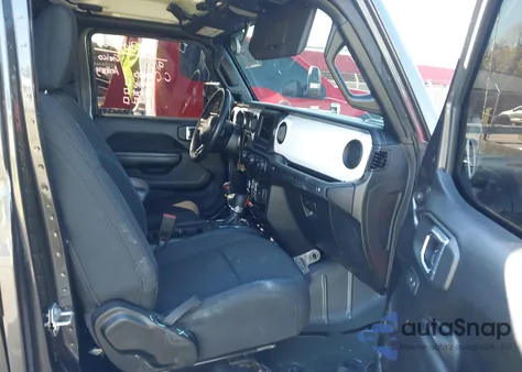 2021 Jeep Wrangler Unlimited Islander 4X4 из США, поврежденный, VIN 1C4HJXDG0MW773005